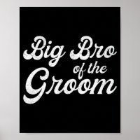 Camisetas de hermano mayor del novio para hombres 