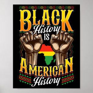 Póster Camisetas de Historia Negra La Historia Negra Es H