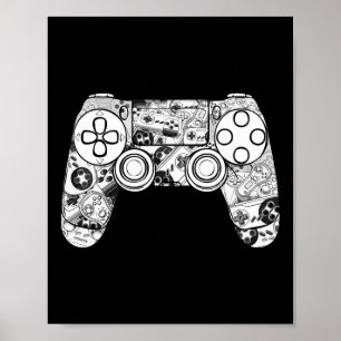 Póster Camisetas De Juegos De Camisas Para Los Hombres Co