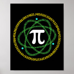 Póster Camisetas de Maestros de Ciencias Math