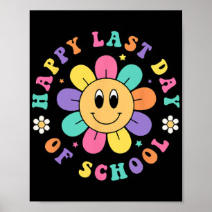 Póster Camisetas del último día de clases Hola verano Pro