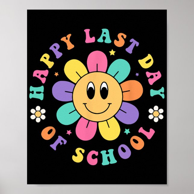 Póster Camisetas del último día de clases Hola verano Pro (Frente)