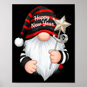 Póster Camisetas divertidas de gnomos de Nye para mujeres