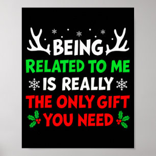 Póster Camisetas divertidas de Navidad relacionadas conmi