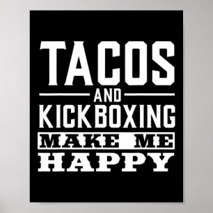 Póster Camisetas Divertidas De Tacos Tacos Y Camisetas De