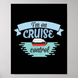Póster Camisetas Divertidas de Vacaciones en Crucero Esto