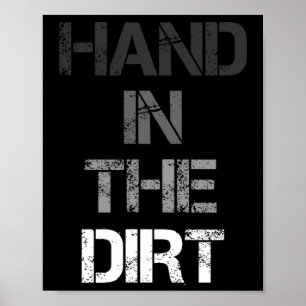 Póster Camisetas Para Hombres Guantes De Fútbol