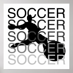 Póster Camisetas y regalos del FÚTBOL