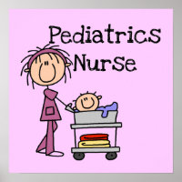 Camisetas y regalos para enfermeras de pediatría