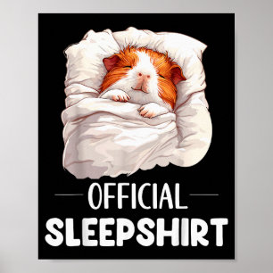 Póster Camisón de dormir Guinea G Amantes de los animales