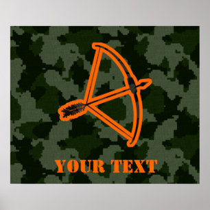 Póster Camo Archery