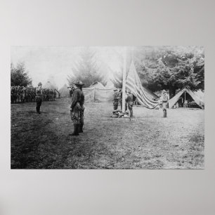 Póster Camp Lewis, WA - Soldados retiran a los estadounid