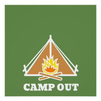 Póster Camp out