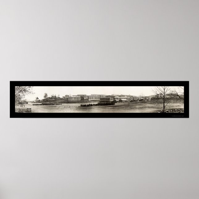 Póster Camp Zachary Taylor KY Photo 1917 (Frente)