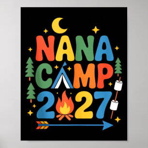 Póster campamento de Nana 2027 vacaciones familiares trip