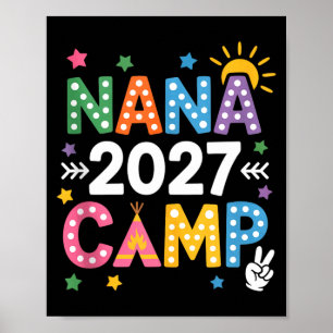 Póster Campamento de Nana 2027 vacaciones familiares trip