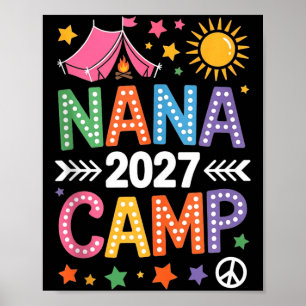 Póster Campamento de Nana 2027 vacaciones familiares trip