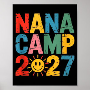Póster Campamento de Nana 2027 vacaciones familiares trip