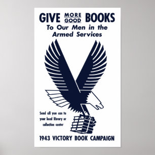 Póster Campaña 1943 del libro de la victoria -- WWII