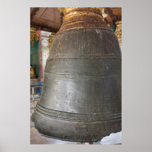 Póster Campana Antigua En El Templo