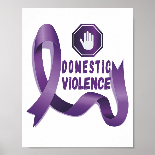 Póster Campaña contra la violencia doméstica (Frente)