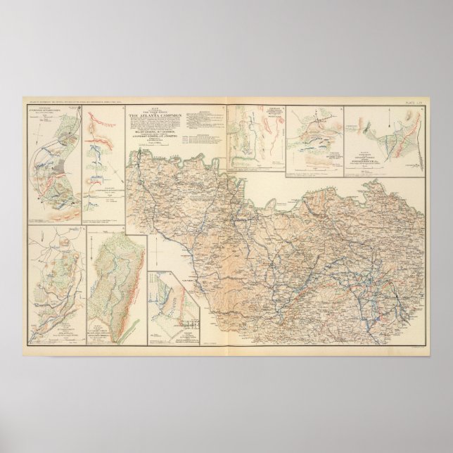 Póster Campaña de Atlanta 3ª época (Frente)
