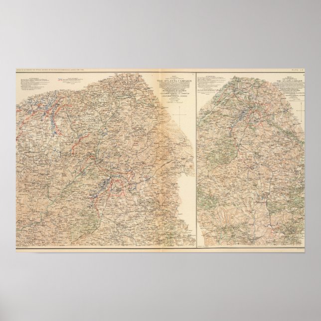 Póster Campaña de Atlanta 4ª 5ª época (Frente)