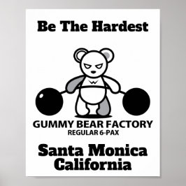 Póster Campaña de Fábrica de Osos Gummy
