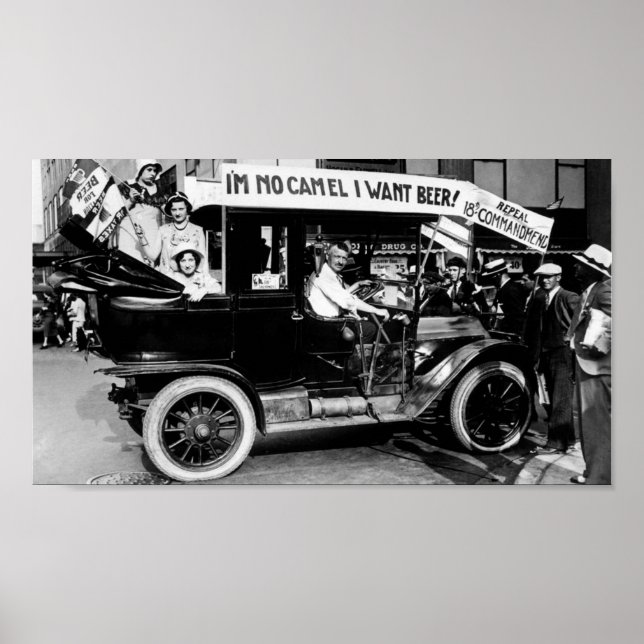 PÓSTER CAMPAÑA DE PROHIBICIÓN DE LA DEROGACIÓN - ¡QUIERO  (Frente)