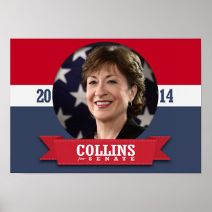 PÓSTER CAMPAÑA DE SUSAN COLLINS