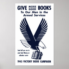 Póster Campaña del Libro de la Victoria de 1943 - Segunda