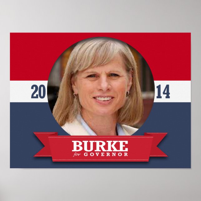 PÓSTER CAMPAÑA MARY BURKE (Frente)