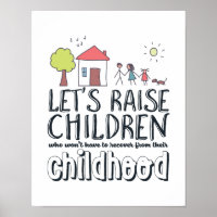 Campaña para detener el maltrato infantil, sensibi