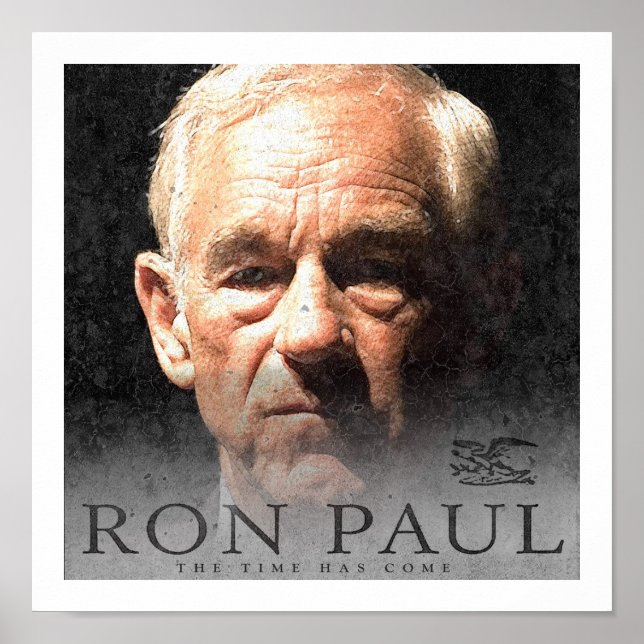 Póster Campaña Por La Libertad De Ron Paul (Frente)
