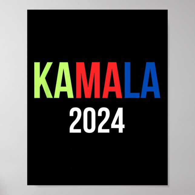 Póster Campaña Presidencial Harris 2024 (Frente)