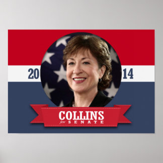 PÓSTER CAMPAÑA SUSAN COLLINS