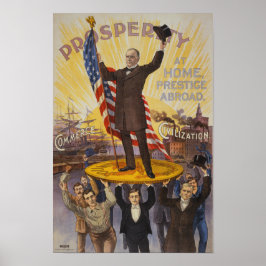 Póster Campaña William McKinley
