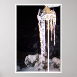 Póster Campana y bicicletas