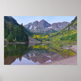 Póster Campanas de Marrón en Otoño, Colorado