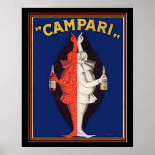 Póster 'Campari' 1921 Anuncio de Leonetto Cappiello - 16x