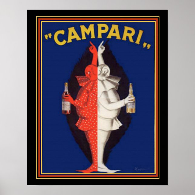 Póster 'Campari' 1921 Anuncio de Leonetto Cappiello - 16x (Frente)