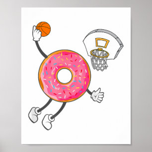Póster Campeón de Comida de Agujero de Donut para Sumergi