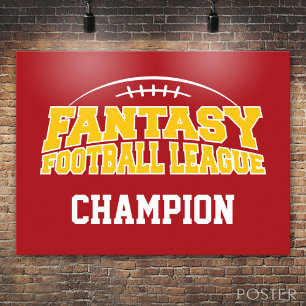 Póster Campeón de Fantasía