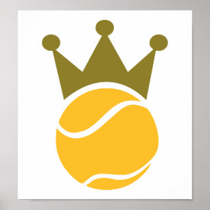 Póster Campeón del tenis