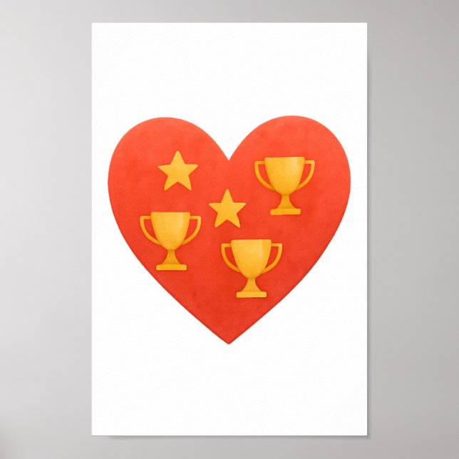 Póster Campeón pequeño (Frente)