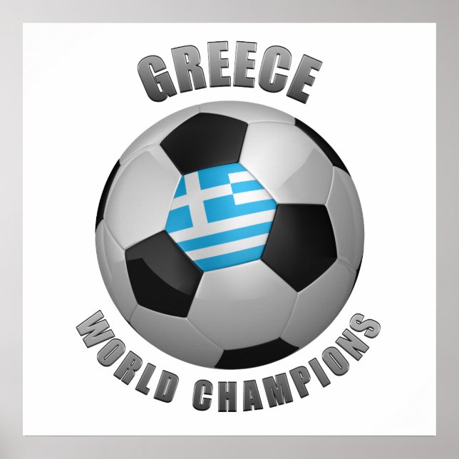 PÓSTER CAMPEONATO DE FÚTBOL DE GRECIA (Frente)