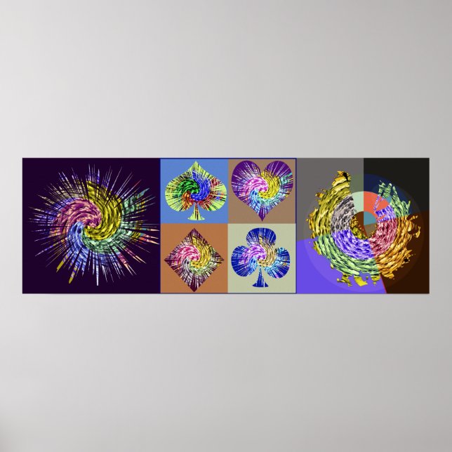 Póster Campeonato de Poker (Frente)