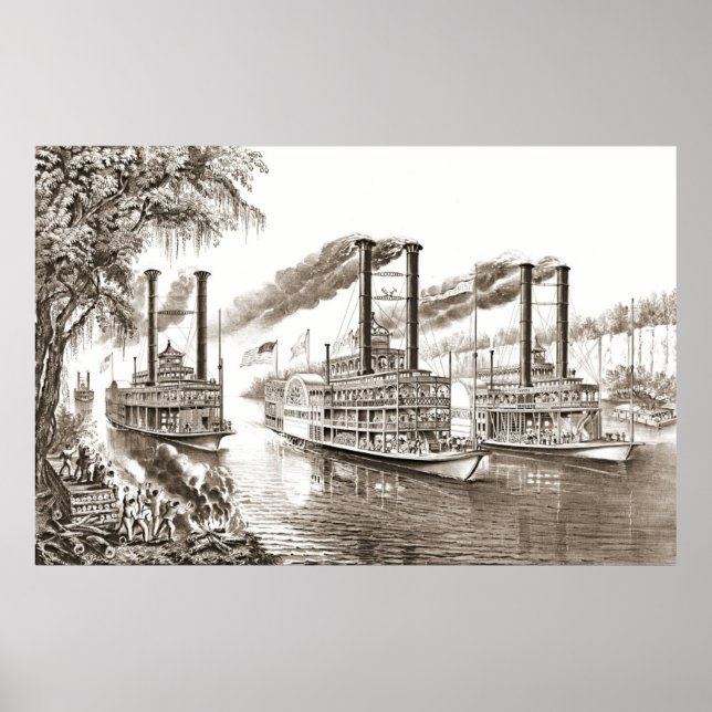 Póster Campeones de Misisipi 1866 (Frente)