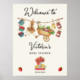 Póster Campesinos comercializan la línea de ropa Baby Sho