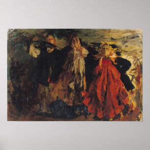 Póster Campesinos rusos, 1902